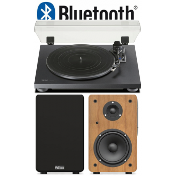 Equipo hifi teac tn-180 bt giradiscos bluetooth + wiibo neo 100 altavoces activos bluetooth