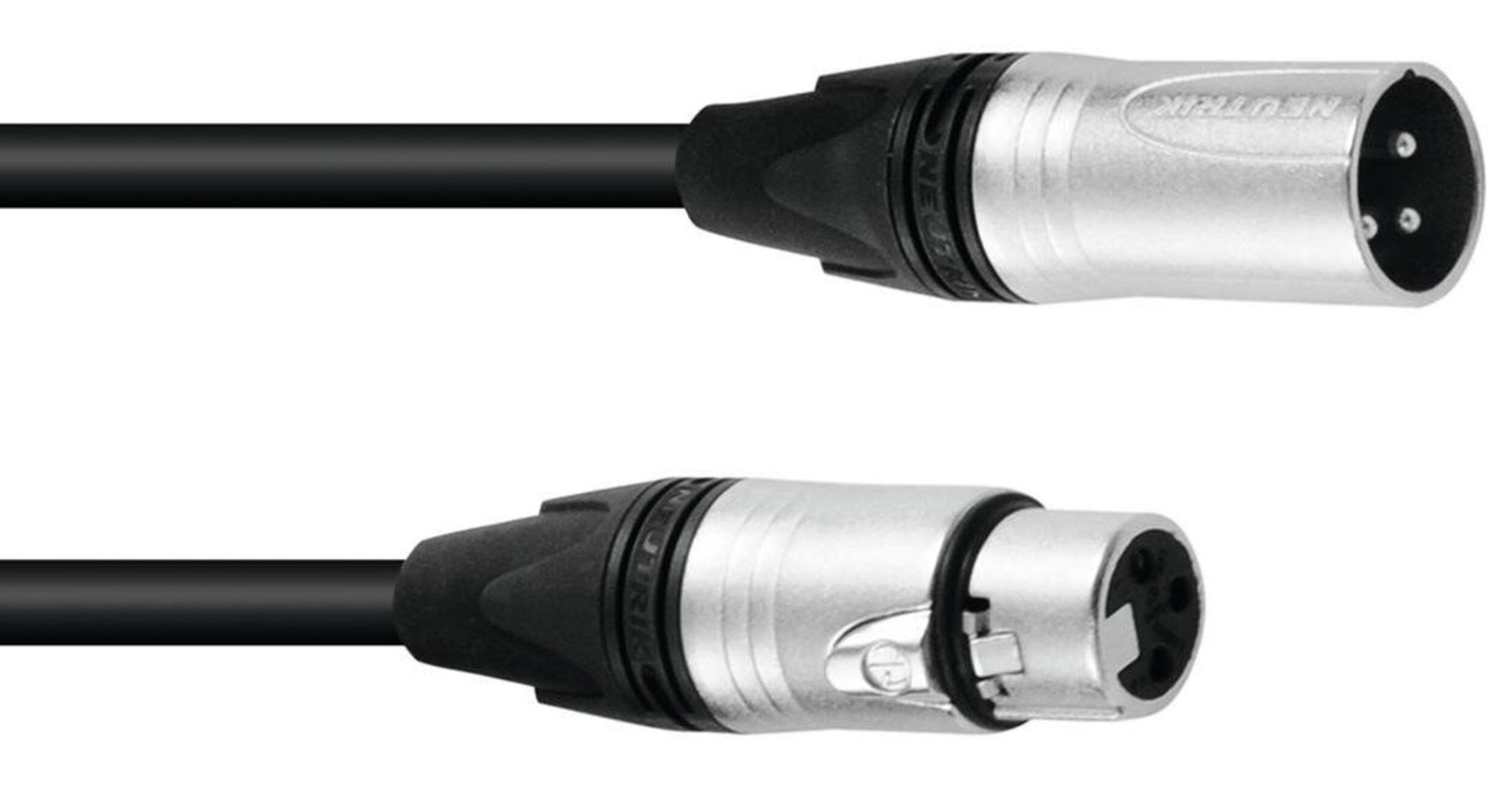PSSO Neutrik XLR Cable de 3pin 20m bk Neutrik XLR 20m