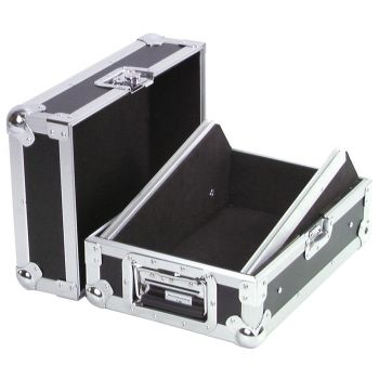 Roadinger mixer case road mcr-10 sloping bk flighcase para mezclador