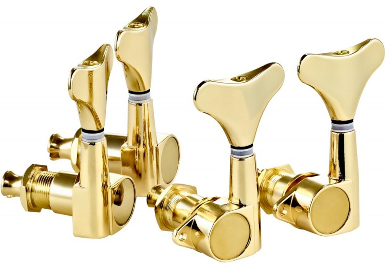 Ortega OTMEB22-GO. Clavijero para Bajo Gold 2+2 OTMEB22-GO