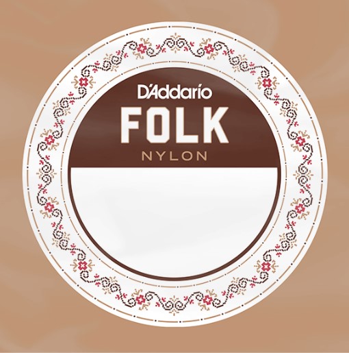 D´addario BEB040 Cuerda Suelta para Guitarra Folk de Nailon Negro BEB040
