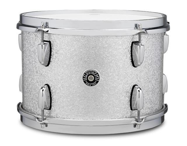Gretsch Drums GBNT0810TTCST012 Tom 10 Pulgadas USA Brooklyn Silver Sparkle Tom 10x8 Pulgadas USA Brooklyn Silver Sparkle