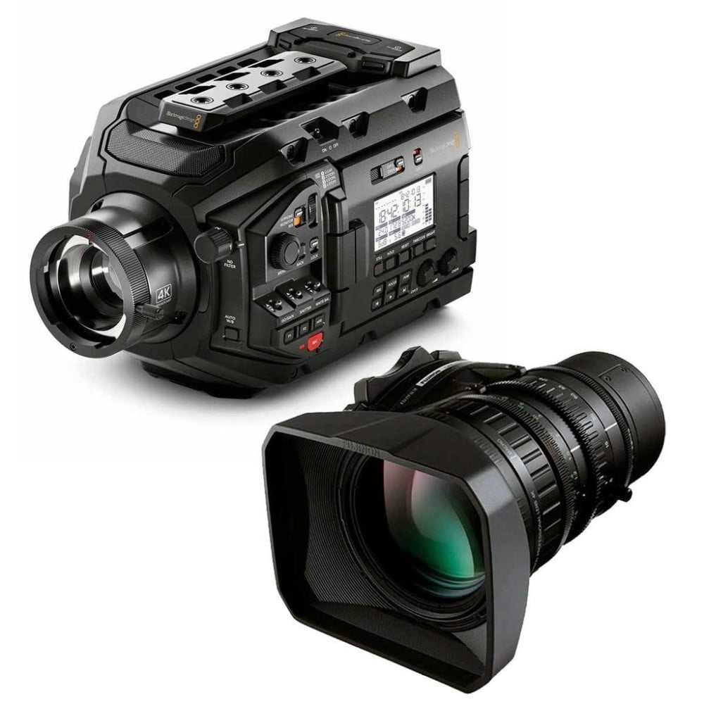 Kit Blackmagic URSA Broadcast G2 + Optica Fujinon 4K Kit Blackmagic URSA Broadcast G2 + Optica Fujinon