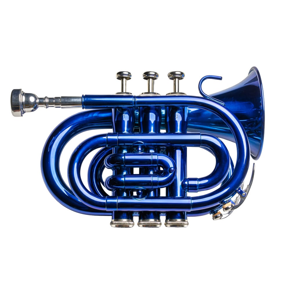 Taylor Collins Trompeta Pocket TCPTR-13 BL Azul en Sib TCPTR-13 BL