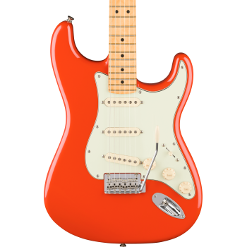 Fender player ii stratocaster mn rallye orange guitarra eléctrica