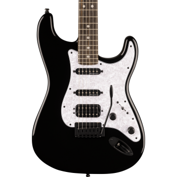 Fender ltd player fusion strat hss ef black