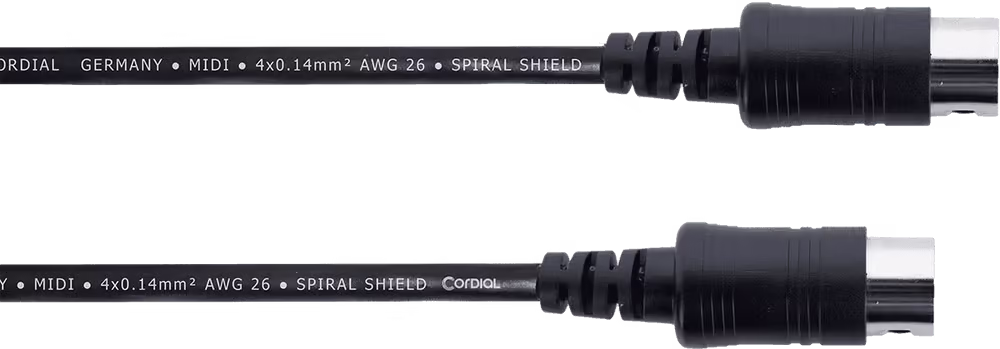 Cordial Cable MIDI de 1 metro ECLED1AA