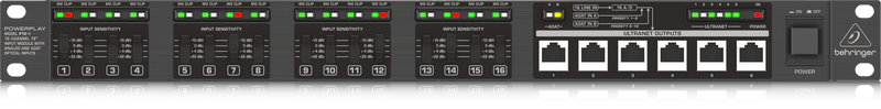 BEHRINGER P16-I Convertidor Analogico Digital P-16-I,16 Canales P16-I