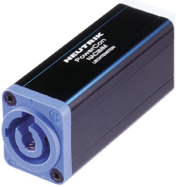 Neutrik NAC3 MM-1 Adaptador de PowerCon a PowerCon NAC3MM NAC3MM-1 Adaptador de PowerCon