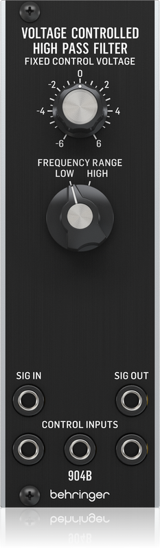BEHRINGER 904B Modulo Filtro paso Alto y Control de Voltage 904B