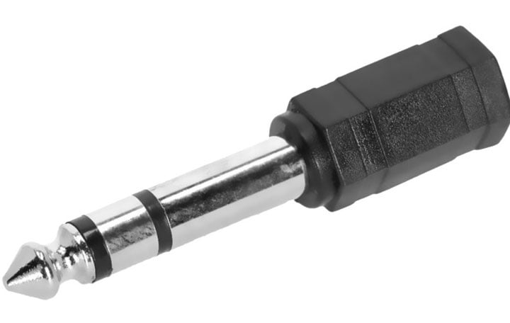 Adam Hall 3 STAR A MF3 JM3 Adaptador de minijack hembra estéreo a jack de 6,3 mm macho estéreo K3AMF3JM3