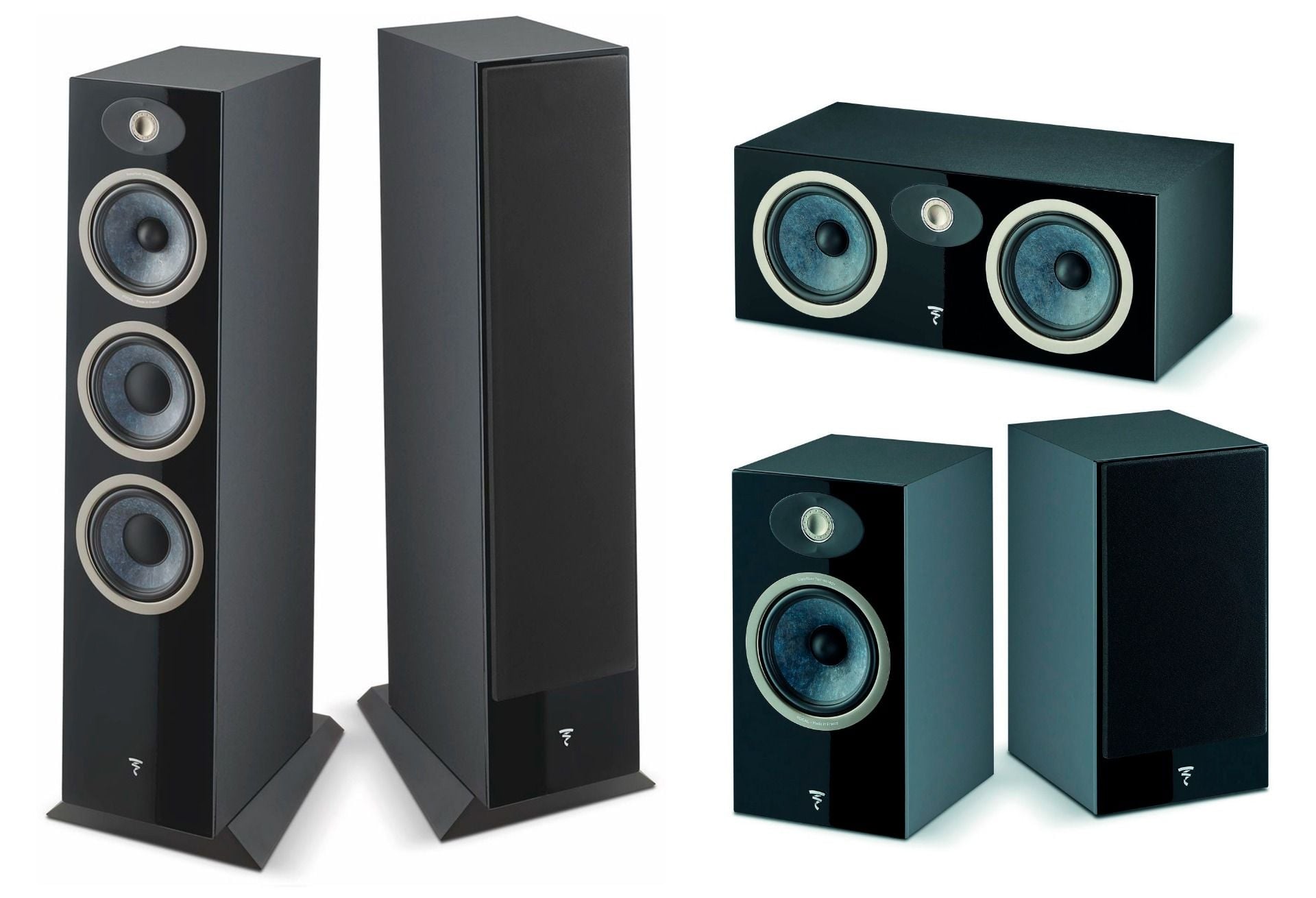 Focal Theva Nº3 Black Cinema Pack 5.0 Theva Nº3 Black Cinema Pack 5.0