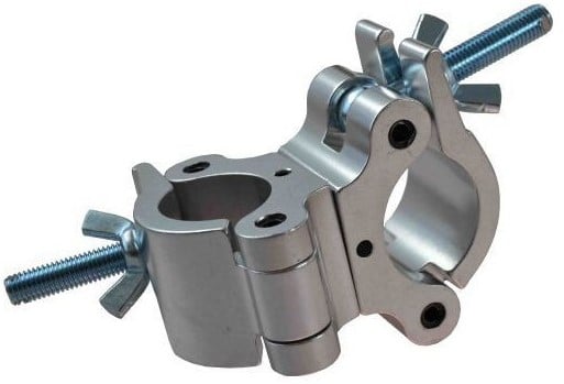 Triton Blue DA 4852 300 S Abrazadera doble de aluminio para tubos de 48 a 52 mm DA 4852 300 S