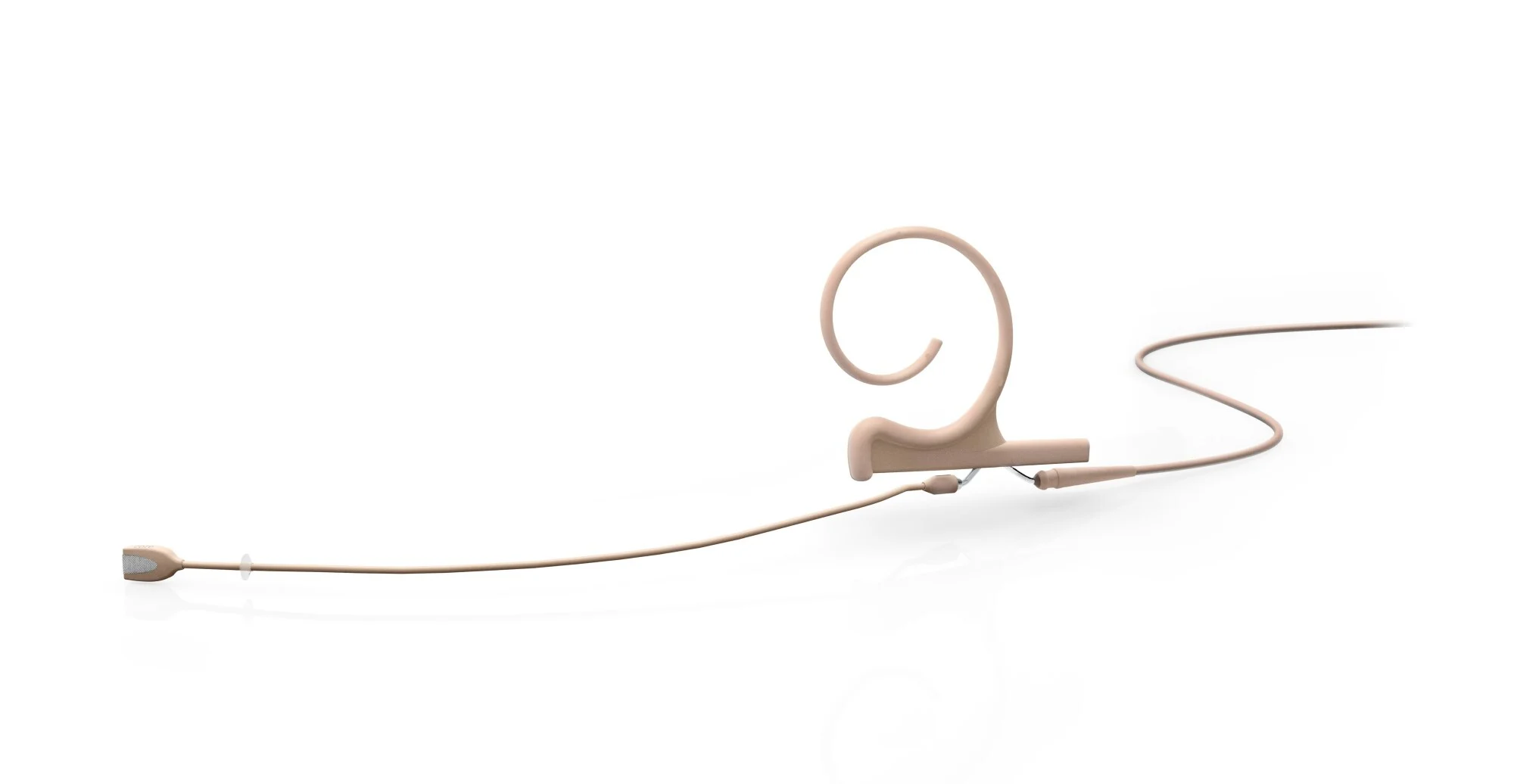 DPA Micro CORE+ Omni. Boom 110mm, flex 1 oreja. Mini-Jack. Beige. 4166-OP-F-F34-LE