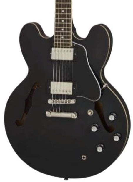 Epiphone ES-335 Ebony Guitarra Eléctrica Funda Incluída ES-335 Ebony