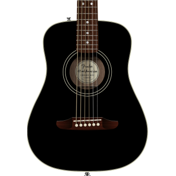 Fender california standard redondo mini black funda incluída