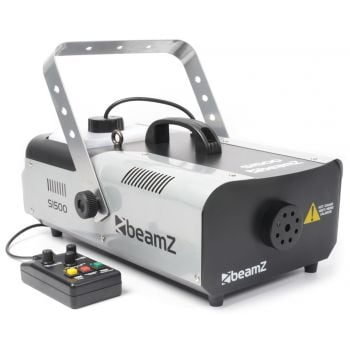 Beamz s1500 maquina de humo dmx con temporizador 160492