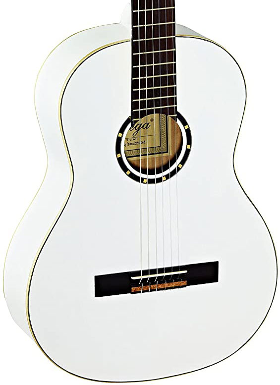 Ortega R121WH Guitarra Clásica Family 4/4 White R121-WH