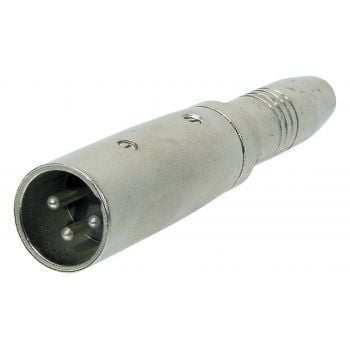 Gewa conector jack estéreo 6,3mm hembra a xlr (m)