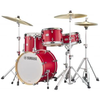 Yamaha tmp8f3 candy apple satin set batería acústica