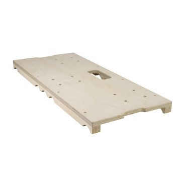 Alutruss truss transport board trio for 3 wheels