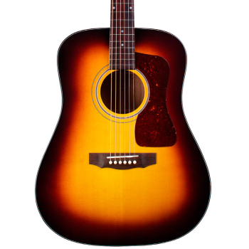 Guild d-40 traditional antique burst guitarra acústica estuche incluído