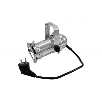 Eurolite par-16 spot gu-10 carcasa foco silver