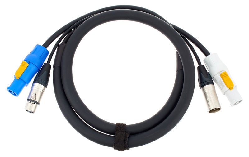 Cordial CPH 1,5 DMX 1 PWR 1 Cable DMX XLR con PowerCon 1,5 Metros CPH 1,5 DMX 1 PWR 1