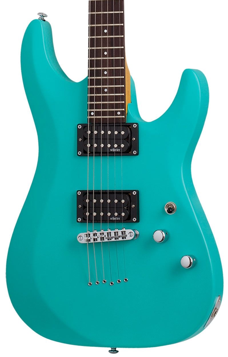 Schecter C-6 Deluxe Satin Aqua. Guitarra Eléctrica C-6 Deluxe-SAQUA