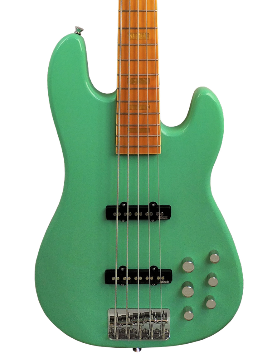Markbass MB GV5 Gloxy Val Surf Green Bajo Eléctrico 5 Cuerdas MB-GV 5 Gloxy Val Sfg