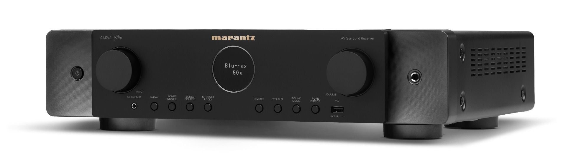 Marantz Cinema 70s Black Receptor AV Slim de 7.2 canales Cinema 70s Black