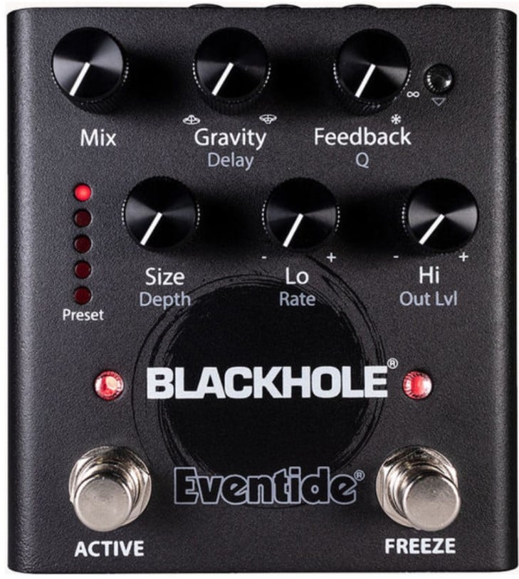 Eventide Black Hole Pedal Reverb para Instrumento Black Hole