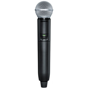 Shure glxd2+sm58 z4 transmisor de mano con cápsula sm58 digital glxd+ 2.4 5ghz