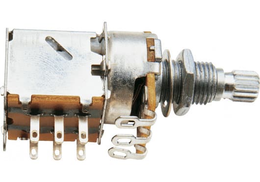 Yellow Parts Potenciómetro de volumen Push - Pull de 500 K OHM ADIEZ1206