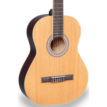 Soundstation mileia 44nt guitarra clásica 4/4 con tapa de abeto