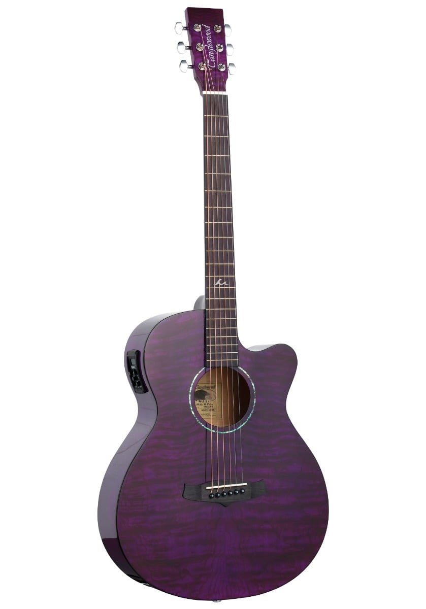 Tanglewood TA4CEPU Azure Super Folk Púrpura TA4CEPU