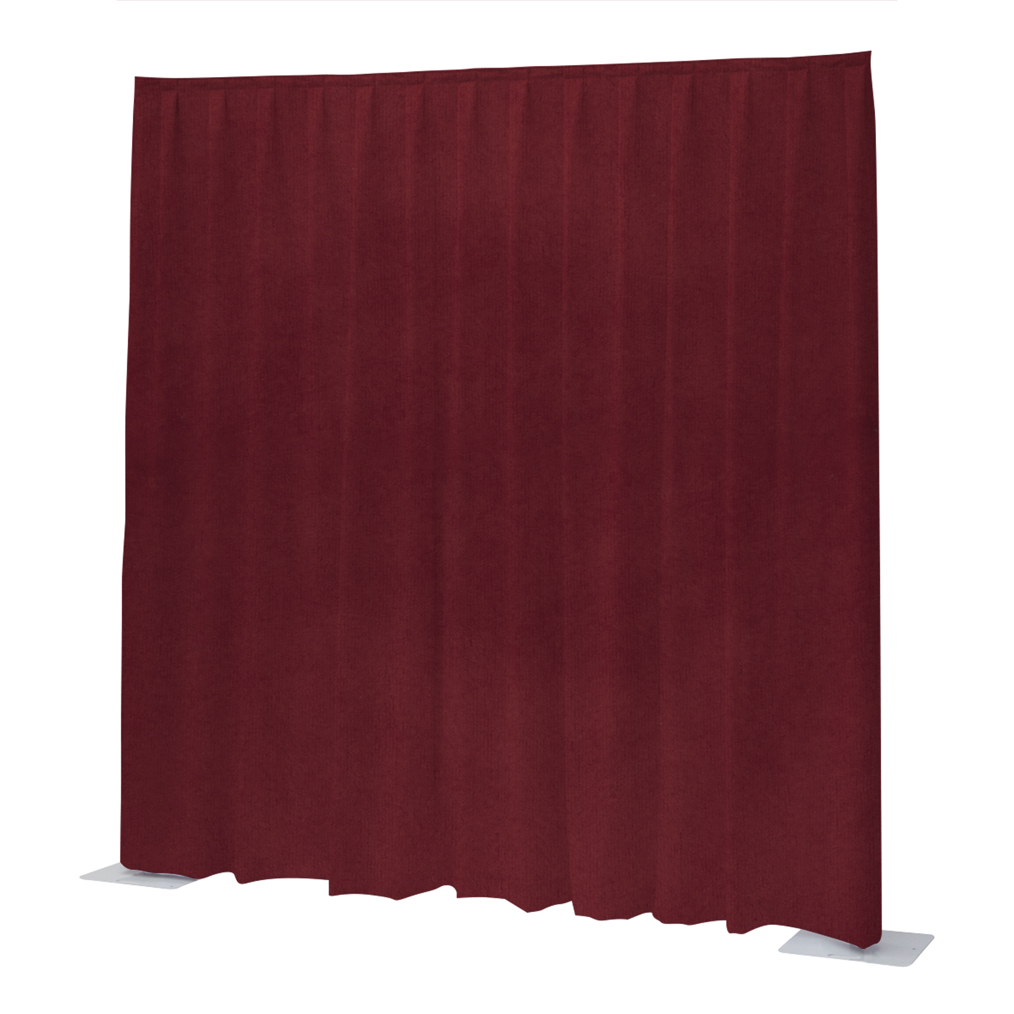 WENTEX P&D Curtain Napoli Velvet (EE.UU.) Rojo - 11 x 12 (ancho x alto) - pl 97177
