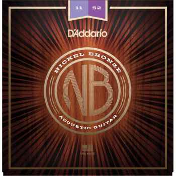 D´addario nb1152 custom light cuerdas guitarra acústica