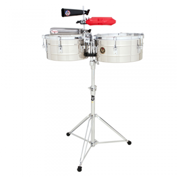 Lp timbales tito puente acero 12/13, lp255-s