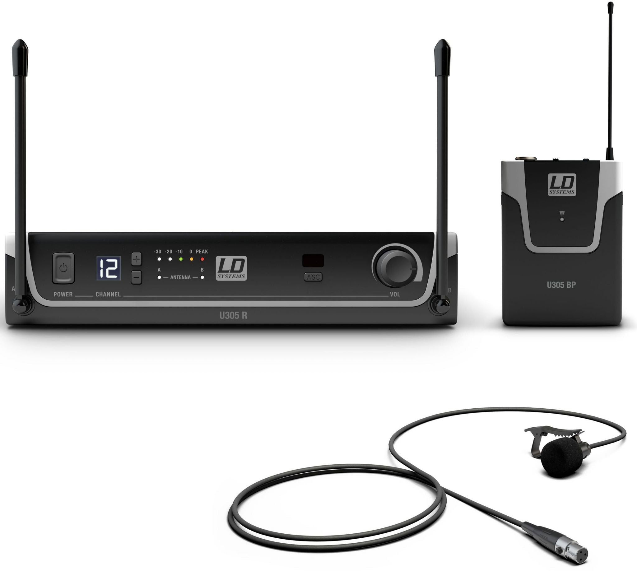 LD Systems U305 BPL Sistema inalámbrico con Petaca y Micrófono Lavalier U305 BPL