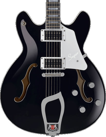 Hagstrom Super Viking Blk Guitarra Eléctrica color Negro SUPER VIKING BLK