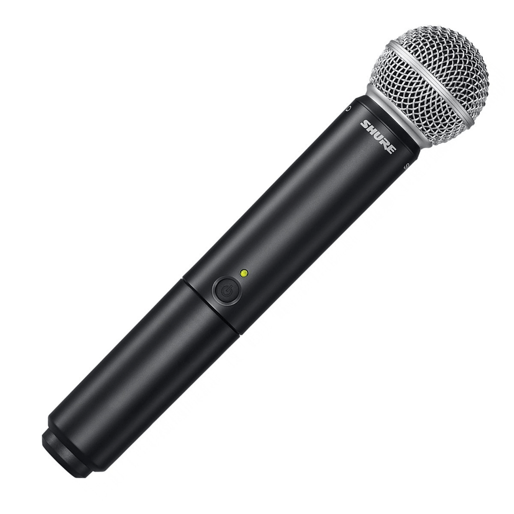 SHURE BLX2/SM58 K3E Transmisor de Mano BLX2 con Cápsula SM58. 470-534 MHz. BLX2/SM58 -K3E