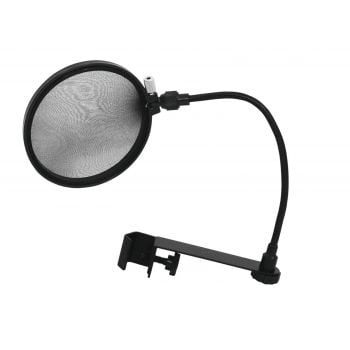 Omnitronic microphone-pop filter black filtro antipop para micrófono