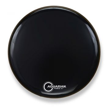 Aquarian drumheads fr22bk force ii 22 pulgadas parche frontal bombo