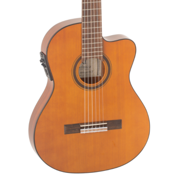 Admira málaga electrificada cutaway cuerpo estrecho serie guitarra clásica