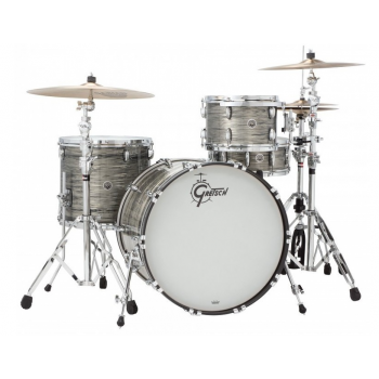 Gretsch drums gr808131 set usa brooklyn bombo 22 pulgadas grey oyster
