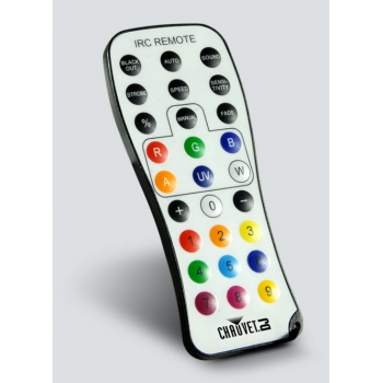 Chauvet dj irc-6 control remoto por infrarrojos
