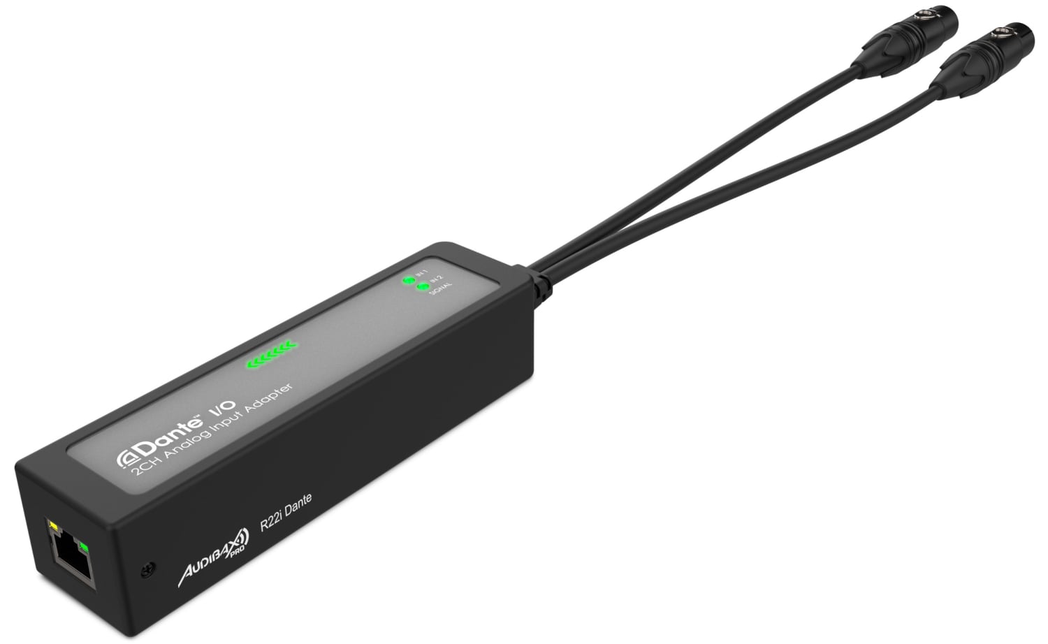 Audibax Pro R22i Dante Adaptador Dante de Alto Rendimiento R22i Dante