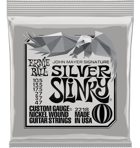 Ernie Ball 2218 Silver Slinky John Mayer Signature 10.5-47 2218