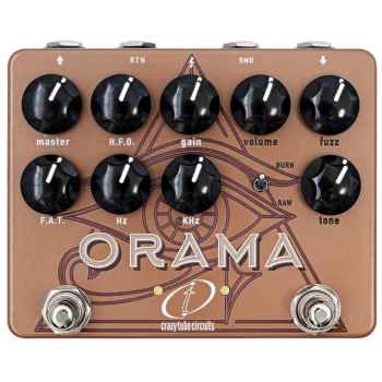 Crazy tube orama pedal guitarra